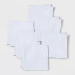 Men's 6pk Handkerchief Set - Goodfellow & Co™ White One Size