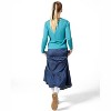 Memoi Girls Ribbed C-Patch Crossover Hem Long Sleeve T-Shirt - 2 of 4
