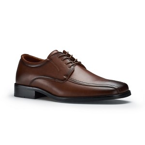 Ferro Aldo Mens Benson MFA19719 Classic Apron Toe Derby Dress Shoes - 1 of 4
