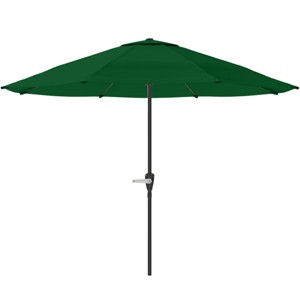 Nature Spring 9-ft Easy Crank Patio Umbrella with Vented Canopy for Deck, Balcony, Backyard, or Pool - 1 of 4
