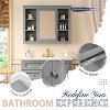 36'' Bathroom Vanity with Medicine Cabinet, Modern Bathroom Storage Cabinet with 2 Soft Closing Doors and 4 Drawers - 3 of 4