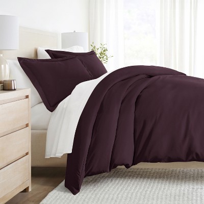 3 Piece Duvet Cover & Shams Set - Soft and Breathable, Double Brushed Microfiber, Wrinkle Free - Becky Cameron