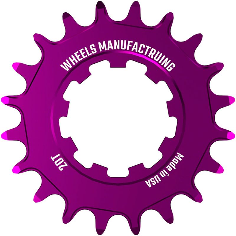 Wheels Manufacturing SOLO-XD Cog - 20t, Purple, 1 of 3