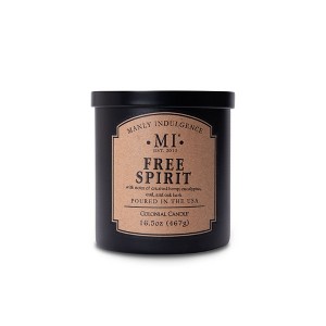 16.5oz Jar Candle Classic Collection Free Spirit - Manly Indulgence - 1 of 4