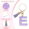 Unique Bargains Resin Lightweight Decorative Sparkling Purple Sequins Tumbler Cup Charm - 3 of 4