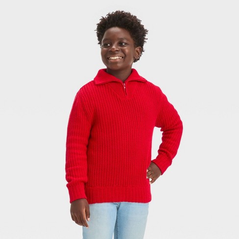 Boys quarter sales zip pullover