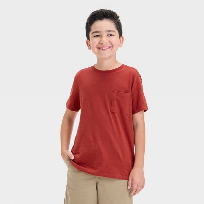 Boys' Short Sleeve Pocket T-Shirt - Cat & Jack™