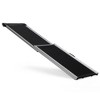 DOMETOUR Pet Ramp Ladder Foldable Aluminum Step Ramp Dog Ramp Climbing Ladder with PVC Handle Non-slip Foot Mats for Most Sized Dogs Black - 3 of 4