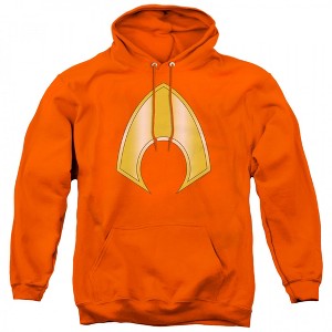 Mens Aquaman Classic Logo Hoodie - 1 of 2