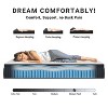 Swedrea Hybrid Mattress Breathable Medium Cooling Memory Foam Bed-in-a-Box White - 2 of 4