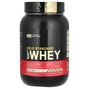 Optimum Nutrition Gold Standard® 100% Whey, Rocky Road, 2 lb (907 g) - 1 of 2