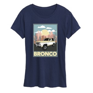Women's - Ford - Bronco Desert Short Sleeve Graphic T-Shirt - 1 of 4