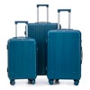 YOOCOZZ 3-Piece Luggage Sets in ABS with Spinner Wheel,Matching Color and TSA Combination Lock - 3 of 4