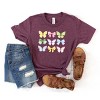 The Juniper Shop Butterflies Coquette Youth Short Sleeve Tee - 3 of 4