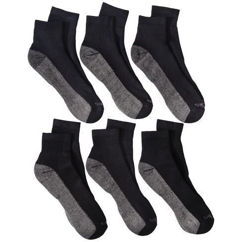 Dickies Men's 6pk Dri-Tech Ankle Socks - Black : Target