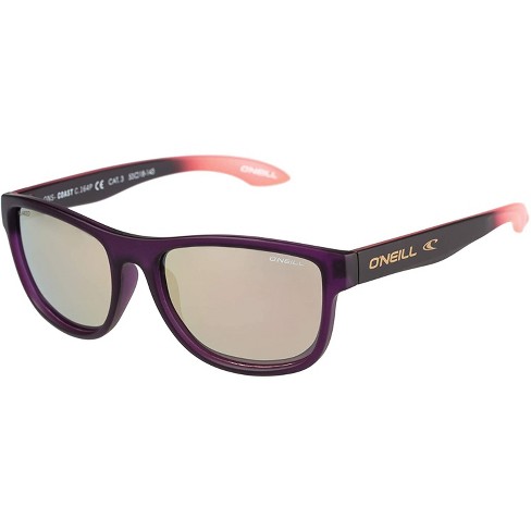 sponsor Medieval Holiday O'neill Coast 2.0 Polarized Sunglasses | Mate Purple Coral/gold Pink Mirror  : Target