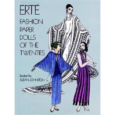 Erté Fashion Paper Dolls of the Twenties - (Dover Paper Dolls) 81st Edition by  Erte (Paperback)