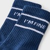 Women’s Cushioned Ribbed 2pk Mid Crew Socks – 4-10 - 3 of 3