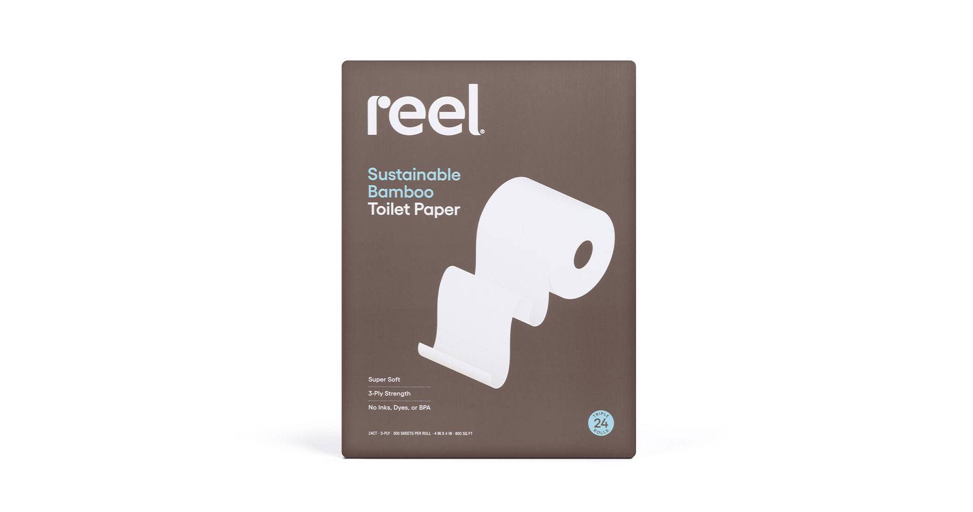 Reel Paper Premium Bamboo Toilet Paper