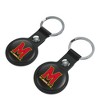 Keyscaper NCAA Big Ten Universities Insignia Black Airtag Holder 2-Pack - 2 of 4