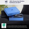 Kickoff Home Viscose from Bamboo Sheets Set 300 Thread Count 100% Organic Bamboo Viscose Cooling Bedding Sheets Hot Sleepers, Flat, Fitted, Pillowcase - 2 of 4