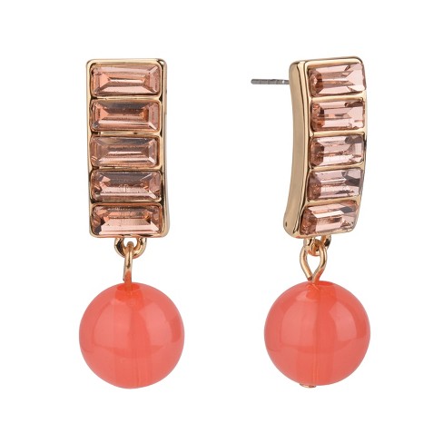 Orange deals earrings target