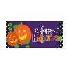 Evergreen Indoor Outdoor Doormat Bundle Set of 5 - Frame and 4 Welcome Seasonal Inserts Santa Ho Ho Ho Halloween Thanksgiving - 2 of 4