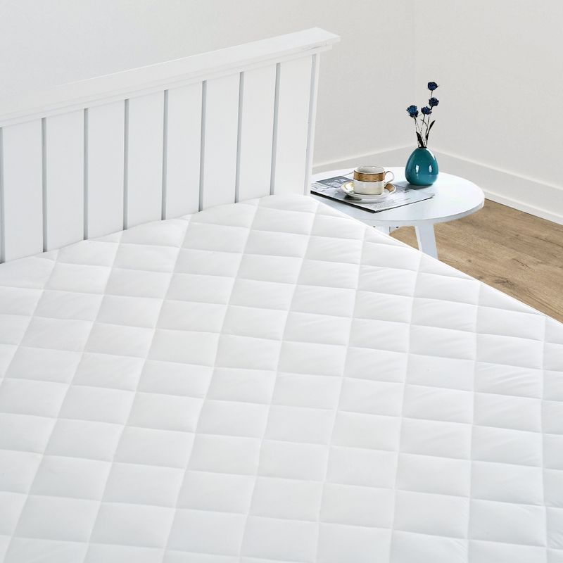 Quilted Fitted Mattress Pad - Lux Decor Collection, 5 of 7