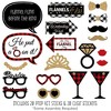 Big Dot of Happiness Flannel Fling Before the Ring - Buffalo Plaid Bachelorette Party Photo Booth Props Kit - 20 Count - 2 of 4