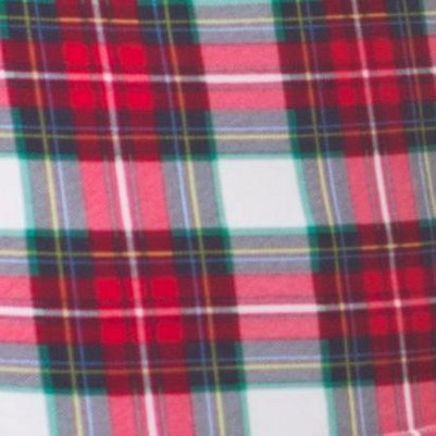 white plaid