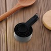 Unique Bargains Measuring Cups 5-Piece Plastic Measuring Cup Set Dishwasher Safe PP 1 Set - 2 of 4