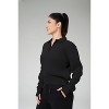 Spruce Fashion Essential Quarter-Zip Pullover Sweatshirt - 3 of 4