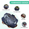Luupatchy Large Capacity Travel Bag, Dry Wet Separation , For Travel, Fitness Yoga, Weekend Tote Overnight Bag - 2 of 4