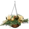 The Lakeside Collection Lighted Seasonal Basket with Timer - 4 of 4