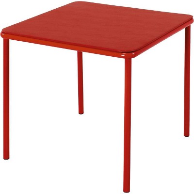 red kids table