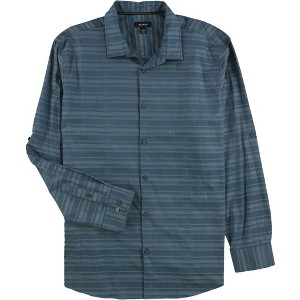 Alfani Mens James Striped Button Up Shirt - 1 of 1