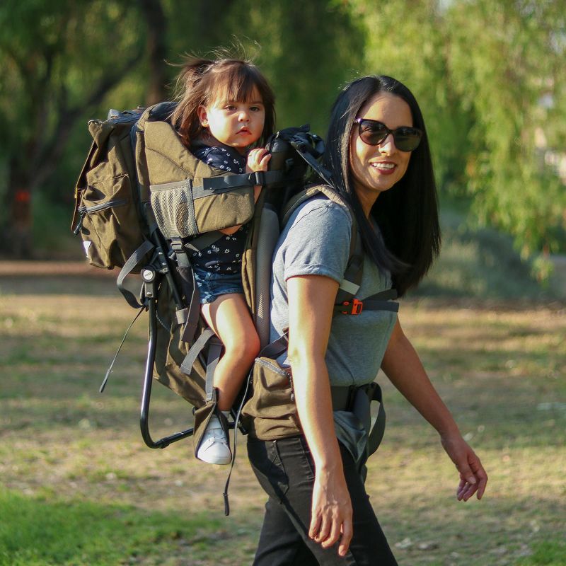 ClevrPlus Baby Hiking Child Carrier Backpack Camping with Detachable Bag, 3 of 8