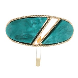 Unique Bargains Women's Hollow Out Ponytail Buckle Hair Clip 1 Pc - 1 of 4