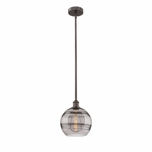 Rochester - 1 Light Stem Hung Mini Pendant In Industrial Style-11.13 Inches Tall and 10 Inches Wide - 1 of 1
