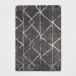 7'x10' Geometric Design Woven Area Rugs Gray - Project 62™