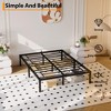 Bed Frame, Heavy Duty Metal Platform Bed, 1000LBS Capacity, Noise-Free, Anti-Sliding Slats - 3 of 4