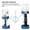 LunaLulinlk Height Adjustable Toothbrush Holder for Bathroom, Toothbrush Holder Stand with Tooth Brush Cup (Blue) - 3 of 4
