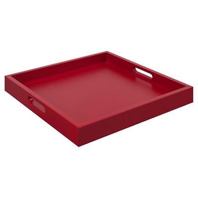 Palm Beach Tray Red - Breighton Home