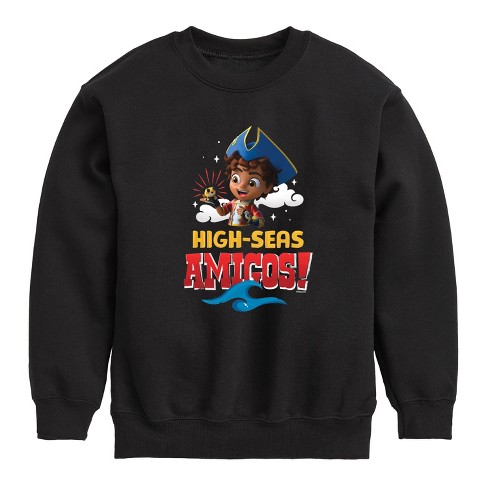 Boys' - Santiago of The Sea - Bff Of The Sea Graphic Long Sleeve Fleece Sweatshirt - image 1 of 4