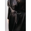 Women's SATIN ROMPER - WithBlack - 4 of 4