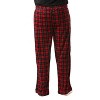 #followme Ultra Soft Fleece Men's Plaid Pajama Pants with Pockets - 3 of 3
