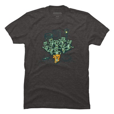 Men's Design By Humans Bad Past Lives By LetterQ T-Shirt