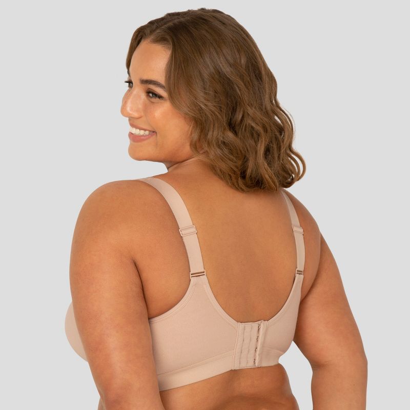 Fit For Me by Fruit of the Loom Womens Plus Size Beyond Soft Cotton Wireless Bra, 2 of 7