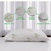 Doctor Pillow Bamboo Derived Rayon Dreams Pillow Set Of 2 ,Hypoallergenic Down Alternative Fiber Pillow - 4 of 4
