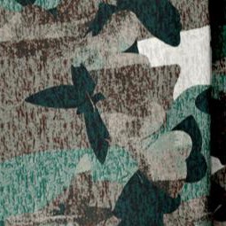 green butterfly camo